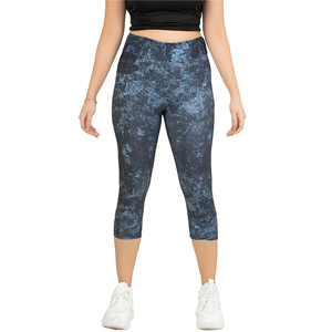 Fashion Tie Dye Yoga Leggings Women Slim Fitness High Waist Elastic Workout Yoga Pants for Gym Sport Custom Yoga Tight - Product Image 4