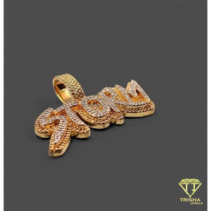 Lab Grown Diamond Custom <b>Name</b> Pendant Iced Out Hip Hop Necklace Gold Bling <b>Chain</b> Personalized Jewelry Gift - Product Image 6