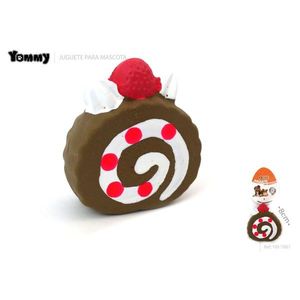 ขนมขบเคี้ยวสำหรับสุนัข ยี่ห้อ Yommy Pet รูปขนมปังลาเท็กซ์ ขนาด 8 ซม. - Product Image 1