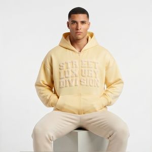 <b>100</b>% <b>Polyester</b> Fleece Chenille Embroidery Hoodie Men Sports Pullover Jogging Hoodie Mens Long Sleeve Hood Sportswear Men's - Product Image 5