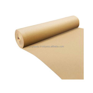 Papier kraft brun laminé de qualité supérieure, le plus vendu, résistant à la graisse, avec revêtement PE de qualité alimentaire (virgin/recyclé) pour emballage - Product Image 1