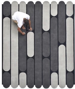 Alfombra de Lana Hecha a Mano de Primera Calidad, Diseño Tradicional Rojo, Pelo Suave, Alfombra para Sala de Estar, Acabado Duradero y Lujoso - Product Image 3