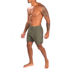 กางเกงชกมวย MMA แบบซับลิเมชั่นสั่งทำพิเศษสำหรับศิลปะการต่อสู้ยืดหยุ่นสูง คิกบ็อกซิ่ง ยิวยิตสู BJJ มวยไทย - Product Image 3