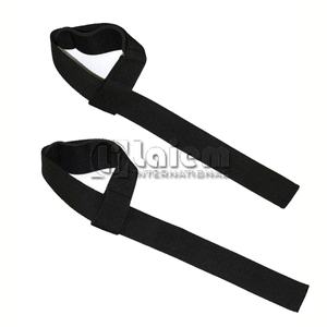 Custom Logo Adjustable Lightweight 100% Wool Non-Slip Buckle <b>Wrist</b> <b>Straps</b> for Weightlifting Bodybuilding Powerlifting Strength - Product Image 6
