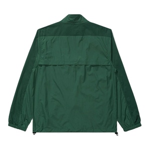 Men's Breathable Nylon Windbreaker Solid Color Full Zipper Street Wear Plus Size <b>Lightweight</b> <b>Jacket</b> For <b>Running</b> Embroidery - Product Image 3