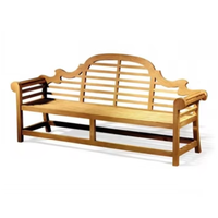 Chaises de salon en teck ancien de qualité supérieure, fabriquées en Indonésie, avec une finition soignée et précise.
