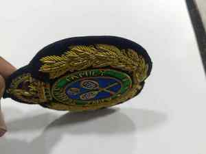 Badge brodé en fil métallique fait main de haute qualité, patch personnalisé OEM, badges brodés en fil métallique faits main OEM - Product Image 5