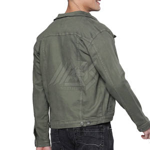 Chaqueta de Mezclilla para Hombre con Logotipo Personalizado al por Mayor, Hecha de Algodón, Transpirable, para Uso en Exteriores, Chaqueta de Invierno para Hombre - Product Image 2