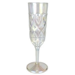 Verre à champagne Aurora Acrylique Swirly - Product Image 1