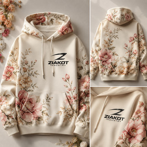 Directly Wholesale Puff Printing <b>Men's</b> Winter Zipper-Up Hoodies Sweatshirts Plain Dyed Polyester/Cotton Fleece New - Product Image 3