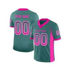 Camiseta de Fútbol Americano Personalizada con Sublimación y Bordado, Nueva Llegada, Personalización Disponible - Product Image 6