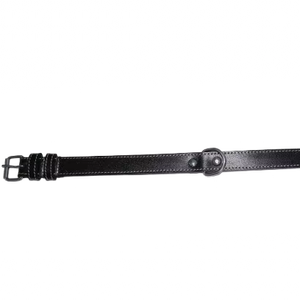 Premium Design Pin Hole Leather Bespoke Leather Dog Collar Handmade Custom Pet Collar Manufacturer from Divine International - Product Image 1