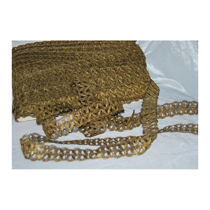 Latest Classic 2m <b>Antique</b> Gold Braid Medieval Monastery Heavy Metal Trim for Church Garments <b>Dolls</b> Vintage Rare Decoration - Product Image 3