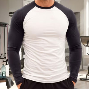 T-shirt de fitness pour homme été 2026, T-shirt de compression, T-shirt moulant adapté à toutes les saisons - Product Image 2