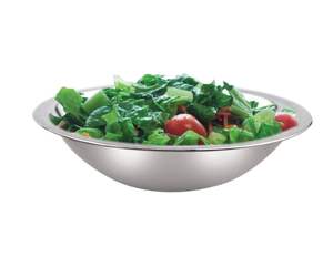Heavy Duty Stainless Steel Deep Dish Serving <b>Bowl</b> for Kitchen Eco-Friendly & Stocked for Salad <b>Mixing</b> & Food Prep - Product Image 3