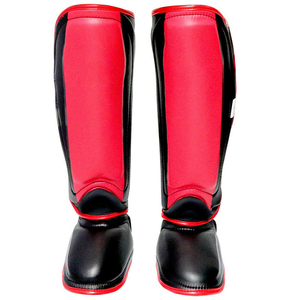 Espinilleras Personalizadas de PU con Acolchado de EVA, Tallas Ajustables S M L XL para Niños, Protección con Logotipo Personalizado - Product Image 1