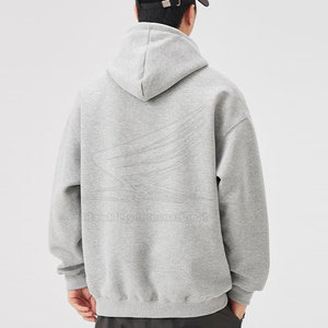 เสื้อฮู้ดดี้โอเวอร์ไซส์ดีไซน์ล่าสุด ผ้าฟลีซผสมคอตตอนน้ำหนักเบา ขายดีที่สุด - Product Image 5