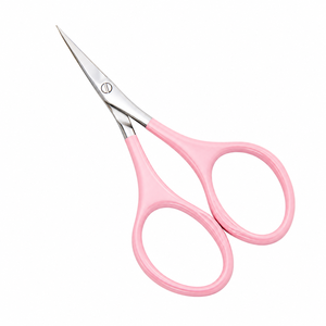 Wholesale Customized Pink Cuticle Scissors Curved Blade <b>Small</b> Manicure Pedicure Nail Beauty <b>Tool</b> - Product Image 3