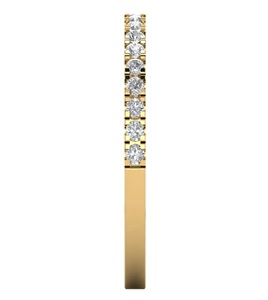 Clear CZ Customized 18K Gold Plated Lab Created Certified Wedding Engagement <b>Ring</b> 925 Sterling Silver Women's Trendy Fashion - Product Image 6