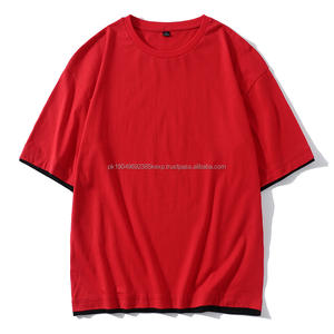 Yls alta calidad sin marca en blanco 250gsm 100% Material de algodón camiseta impresión personalizada para hombres - Product Image 5