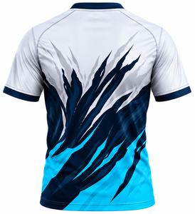 Camiseta Deportiva Personalizada Unisex de Poliéster/Algodón 140g, Corte Regular, Secado Rápido, Transpirable, Manga Corta, Logotipo Impreso en la Parte Delantera, para Juegos - Product Image 2