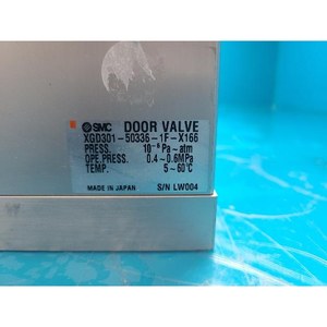 Válvula de puerta de alto vacío SMC XGD301-50336-1F-X166 usada como pieza de repuesto para equipos de semiconductores Legacy - Product Image 5