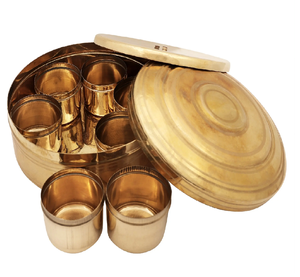 Brass Spice <b>Box</b> Pure Brass Spice <b>Box</b> Premium Brass Customizable Masala Spice <b>Box</b> Manufacture Lowest Price - Product Image 1