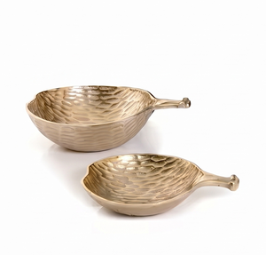 Premium Handmade <b>Metal</b> <b>Bowls</b> With Finish Modern Design For Food Serving Gifting Elegant Tabletop Accent - Product Image 1