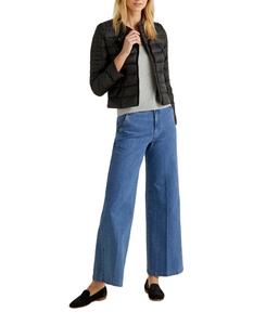 Veste d'hiver matelassée en polyester respirant et léger avec fermeture éclair, vente en gros, vestes matelassées personnalisées pour unisexe pour l'automne - Product Image 4