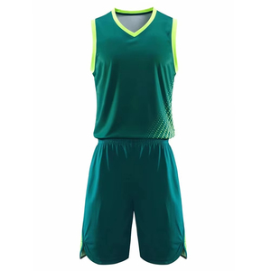 Uniformes de basket-ball professionnels pour hommes sans manches, 100% polyester, maille légère, sublimation, entièrement personnalisés - Product Image 1