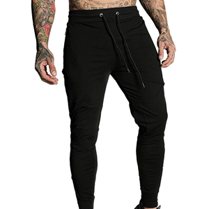 Custom Men's High Waist Straight Joggers Pants for Beige Fleece Drawstring Track Pants <b>Winter</b> <b>Warm</b> Training - Product Image 1