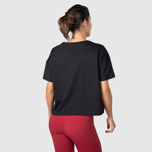 Camisetas de Mujer de Estilo Único a Bajo Precio, Poliéster/Algodón, Cantidad al por Mayor, Transpirables y Cómodas, de Manga Corta - Product Image 2