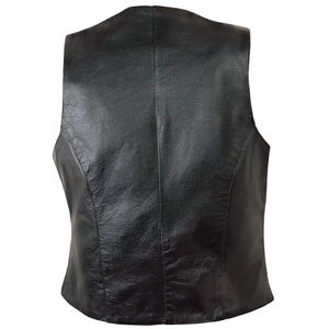 Chaleco de Cuero para Hombre, Transpirable, Cálido para Invierno, Cierre con Botones de Cuerno, Alta Calidad, Secado Rápido, Servicio OEM, Ropa Exterior Personalizada para Motociclistas - Product Image 2