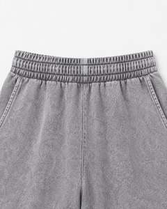 Pantalon cargo délavé pour femme, style vintage streetwear, taille haute, coupe décontractée, respirant, automne, urbain, rétro, style Y2K - Product Image 3