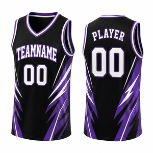 Ensemble Maillot et Short de Basketball Personnalisé Sublimé avec Logo Frontal, Séchage Rapide, Kit de Performance OEM ODM pour Équipes – Fabricant - Product Image 1