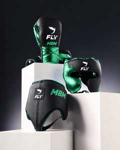 Juego de Boxeo Profesional Personalizado con Logotipo de Marca Propia, Suministro de Fábrica, Cuero Genuino de la Mejor Calidad, para Entrenamiento y Combate, para Adultos - Product Image 1