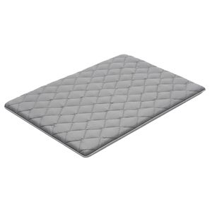 Japanese Foldable Tatami <b>Mattress</b> Futon Full Size 80 X 54 X 3.5 Gray Fastener Storage Bag 9-Layer <b>Floor</b> Mat for Dormitory Yoga - Product Image 1