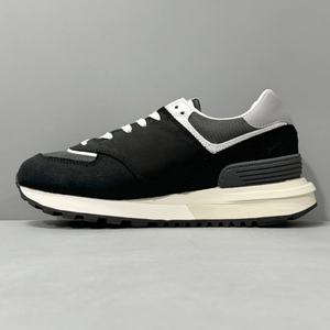 รองเท้าผ้าใบลำลองแฟชั่นดีไซเนอร์ คูตูร์ โลโก้  ทันสมัย คุณภาพสูง หลากหลายรุ่น หนังวัว  แบบผูกเชือก - Product Image 3