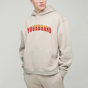 Sudaderas con Capucha Extra Grandes de Invierno para Hombre, Personalizadas de Alta Calidad, 100% Algodón Felpa, Unisex, Resistentes al Viento, Estilo Urbano, con Logotipo Personalizado - Product Image 4