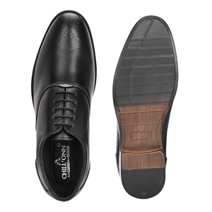 Genuine Leather Men Dress <b>Shoes</b> Classic Business Formal Footwear Soft Cowhide Leather <b>Lace</b> Up <b>Shoes</b> for Office Wedding and Work - Product Image 1