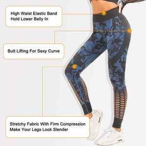 New Arrival All Over Sublimation Print Breathable Gym Fitness Bra & Legging Yoga Set High Quality Made in Pakistan OEM Service - Product Image 3