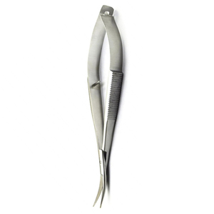 Ciseaux à sourcils personnalisés avec logo brodé, à pointe droite, en acier inoxydable de qualité chirurgicale, antistatiques et durables - Product Image 6