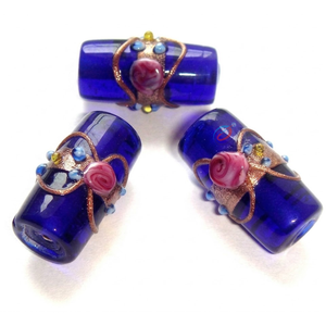 Cuentas de Vidrio de Murano de Colores Surtidos, Hechas a Mano, Sueltas, para Manualidades, Decoración de Pasteles de Boda, Suministros para Hacer Joyería - Product Image 4