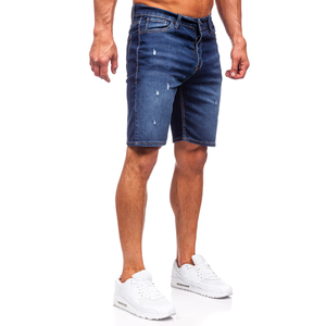 กางเกงขาสั้นลำลองผู้ชายสั่งตัดพิเศษ สวมใส่สบาย ระบายอากาศได้ดี แห้งเร็ว กันลม สีพื้น ย้อมสีทั้งผืน ผ้าแคนวาส ทอแบบถัก - Product Image 3