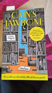 CAIN'S JAWBONE โดย เอ็ดเวิร์ด พาวิส แมเธอร์ส หนังสือปกอ่อนขายดีสำหรับผู้ใหญ่ - Product Image 2