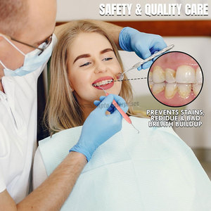 Dental Tartar Scraper Double Ended Stainless Steel Manual Scaler Plaque Tartar Removal Premium Oral Care Tool Dentists - Product Image 6