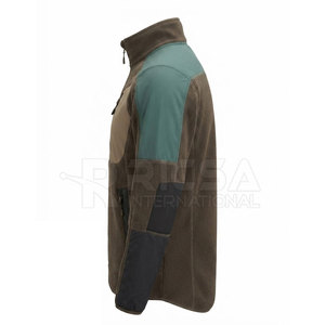 Vêtements de chasse d'extérieur pour hommes, couche intermédiaire polaire, légers, imperméables, chauds, respirants, pour l'entraînement sur le terrain, tissu extensible - Product Image 5