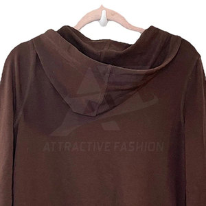 Sudaderas con Pedrería de Manga Larga con Logotipo Personalizado al por Mayor, Sudaderas con Pedrería de Moda en Color Sólido - Product Image 4