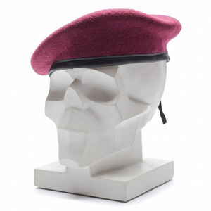 OEM ODM Custom Wool Berets Classic Vintage Officer Beret Hats for Men - Product Image 4