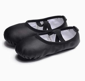 Chaussons de ballet souples pour femmes, en satin, à talon plat, avec doublure en coton et semelle en caoutchouc, pour l'entraînement et les spectacles de ballet - Product Image 3